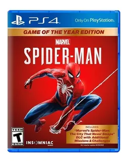 Spider Man Marvel Spiderman Ps4 Fisico Sellado Nuevo