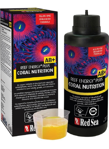 Imagen 1 de 1 de Reef Energy Plus Ab+ 500 Ml Alimento De Coral Todo En Uno