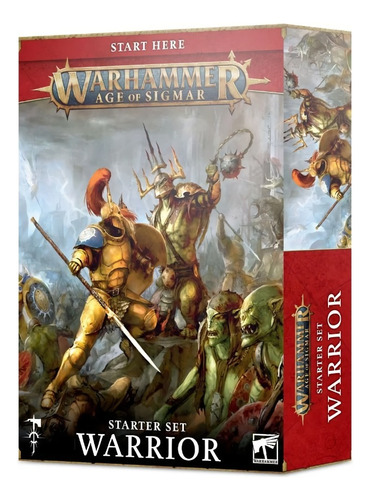 Warhammer Age Of Sigmar Warrior Starter Set (inglés)
