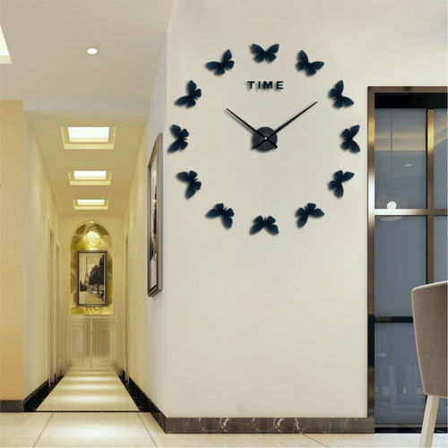 Reloj Gigante De Pared Realmente Grandes Efecto 3d. Pared