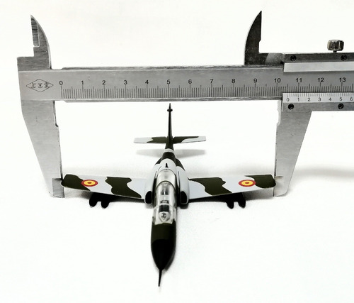 Miniatura Diecast 1/100, Avión De Instrucción Casa C101