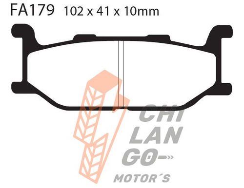 Balatas Ebc Del. Der. Yamaha Xv 1600 Wildstar 99-04 Fa179