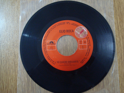 Elio Roca-disco De Vinilo 45 R.p.m -