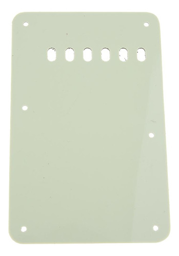 Placa Posterior De Seis Agujeros Para Guitarra Verde