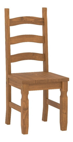 Juego De Comedor Mesa + 4 Sillas Blanco/miel - Madera - Lcm