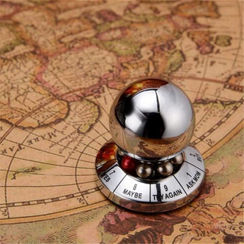 Decision Maker Metal Ball: Stress Relief Office Ner Toy