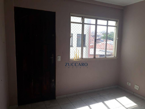 Apartamento Com 2 Dormitórios, 55 M² - Venda Por R$ 219.000,00 Ou Aluguel Por R$ 1.100,00/mês - Vila Rio De Janeiro - Guarulhos/sp - Ap16602