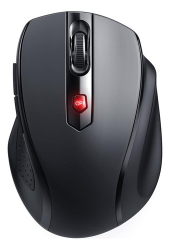Mouse Hotweems Inalambrico/bluetooth Negro