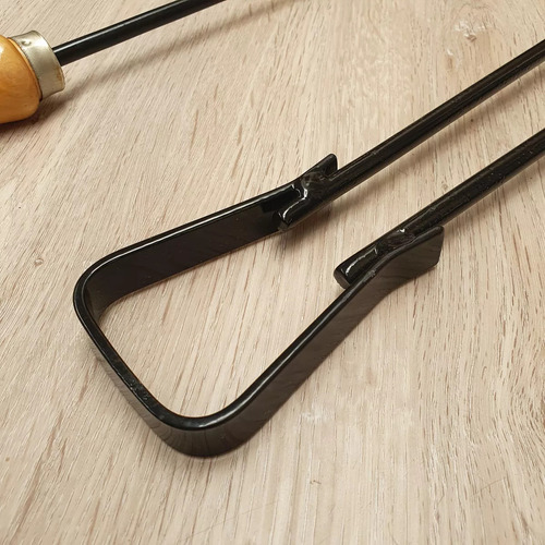 Kit Herramientas Parrilla Pala Atizador Pinza Asador Premium