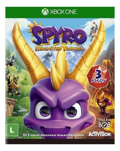 Spyro Reignited Trilogy  Standard Edition Activision Key para Xbox One Digital
