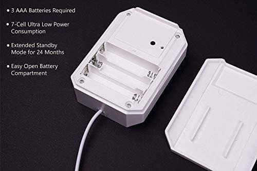 Instapark Water Alarm, 120db Loud Alarm Audio And Bright