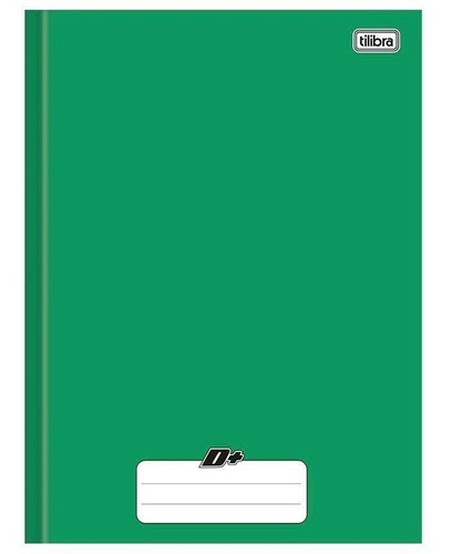 Caderno Brochurao Univ 48fls D+ Verde Tilibra