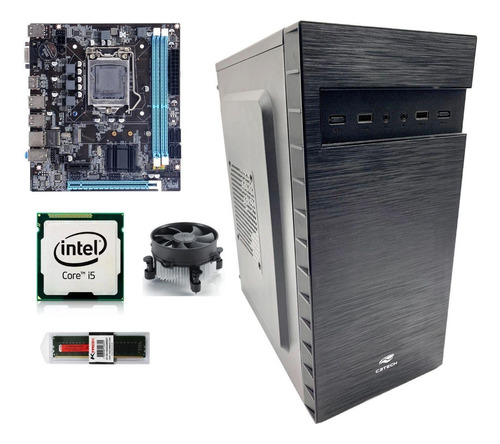Computador Pc Intel Core I5 2400s 8gb Ram 240 Ssd Win10pro