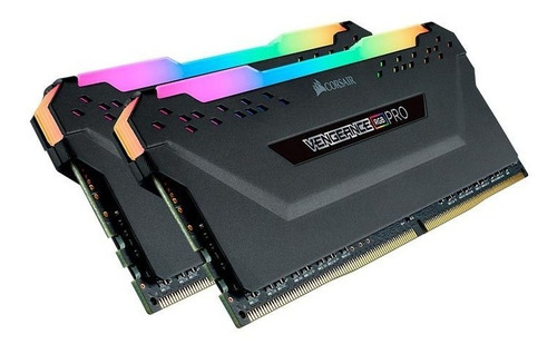 Imagem 1 de 3 de 32 Gb (2 X 16 Gb) Memoria Pc Ddr4 1.35v Rgb Corsair