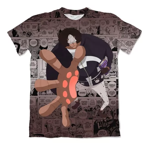 Camiseta Afro Luffy - One Piece