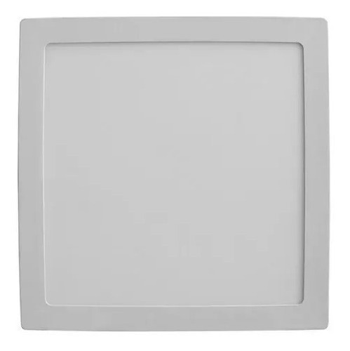 Painel Plafon Embutir 29cm Led 24w 3000k Dl240eq Bella Cor Branco 110V/220V