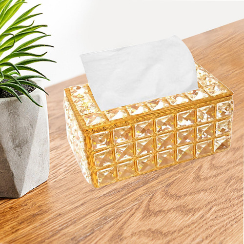 Servilletero Rectangular Con Cubierta De Caja De Pañuelos