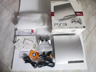 Sony Playstation Ps3 Slim + 1 Control + Caja Original +juego