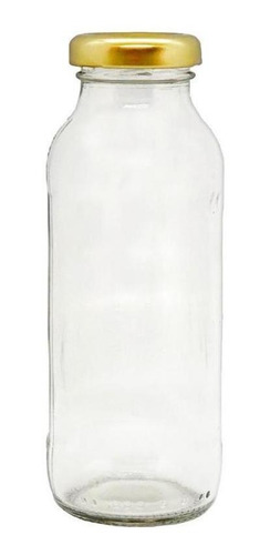 Botella Vidrio Jugo X 330cc Con Tapa Axial - X 20 Unid
