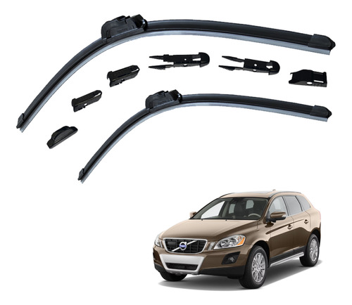 2 Plumas Limpiaparabrisas Brx P/ Volvo Xc60 2015