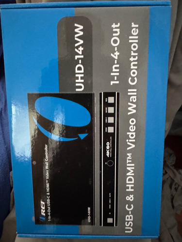 Video Wall Hdmi 2x2 Múltiples Modos De Pantallas Orei