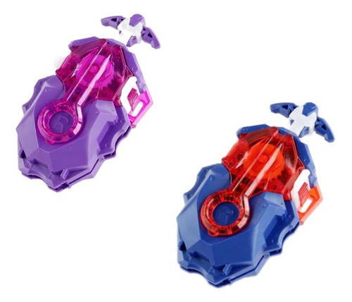 Set 2x1 Beyblade Burst Lanzador De Cuerda Battle Dynamite 