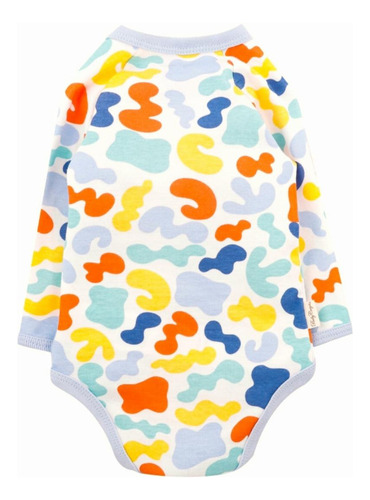 Baby Creysi Pañalero De Manga Larga Multicolor Con Diseño