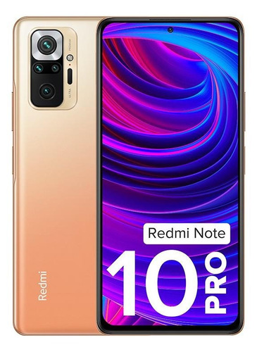 Xiaomi Redmi Note 10 Pro (64 Mpx) Dual SIM 128 GB vintage bronze 8 GB RAM