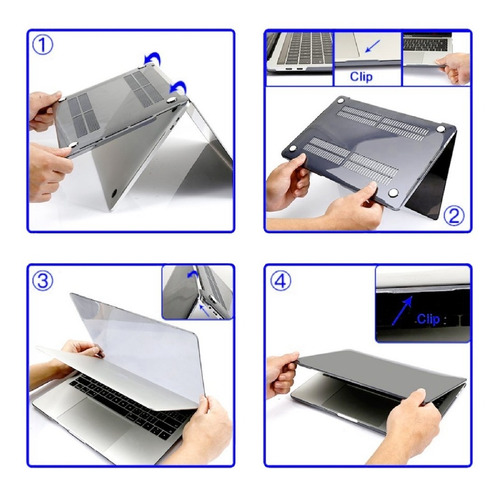 Imagen 7 de 10 de Protector Acrílico Compatible Macbook Pro 13 Pulgadas A2338