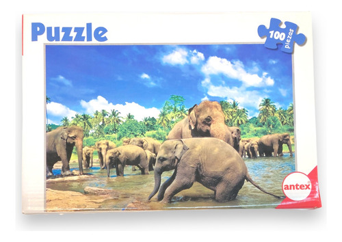 Rompecabezas Puzzle 100 Piezas 4 Modelos Para Elegir Antex