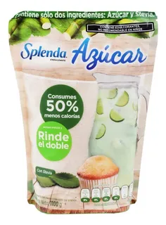 Endulzante Splenda Azúcar Y Stevia 1.1 Kg