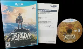 Zelda Breath Of The Wild Nintendo Wii U Físico Original 0001