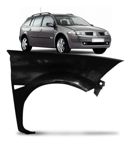 Paralama Dianteiro Renault Megane 2005 06 07 08 09 10 A 2014