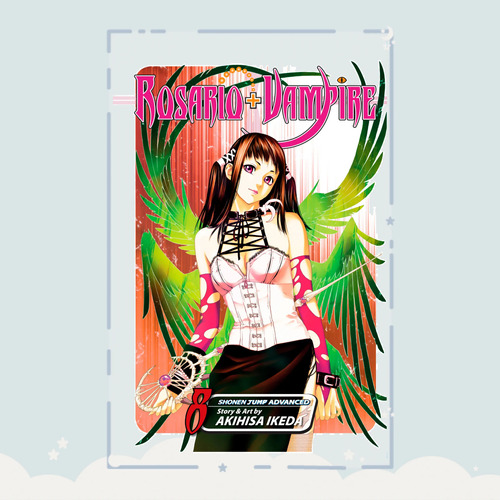 Manga Rosario + Vampire Tomo 8