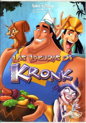 Dvd Las Locuras De Kronk