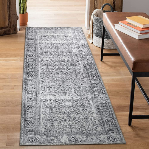 Superior Classic Classic Floral Flat-weave Indoor Runner Rug