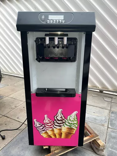 Máquina de Sorvete Expresso de Piso com 3 Bicos Açaí ou Frozen 825B -  SORVETEC