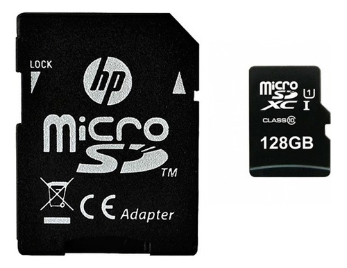 Memoria Micro Sd 128gb Clase 10 100mbps Original+ Adaptador