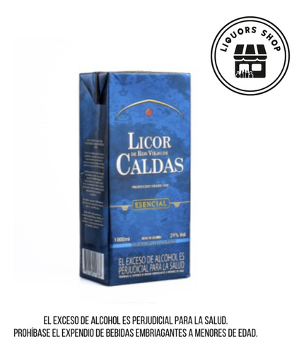 Ron Caldas Esencial Caja 1000ml