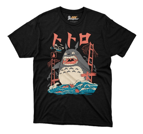 Playera Estudio Ghibli Mi Amigo Totoro Gatobus Chihiro