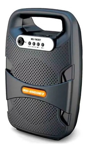 Imagen 1 de 6 de Parlante Bluetooth  Con Entrada Par Micrófono 15w Fm Usb