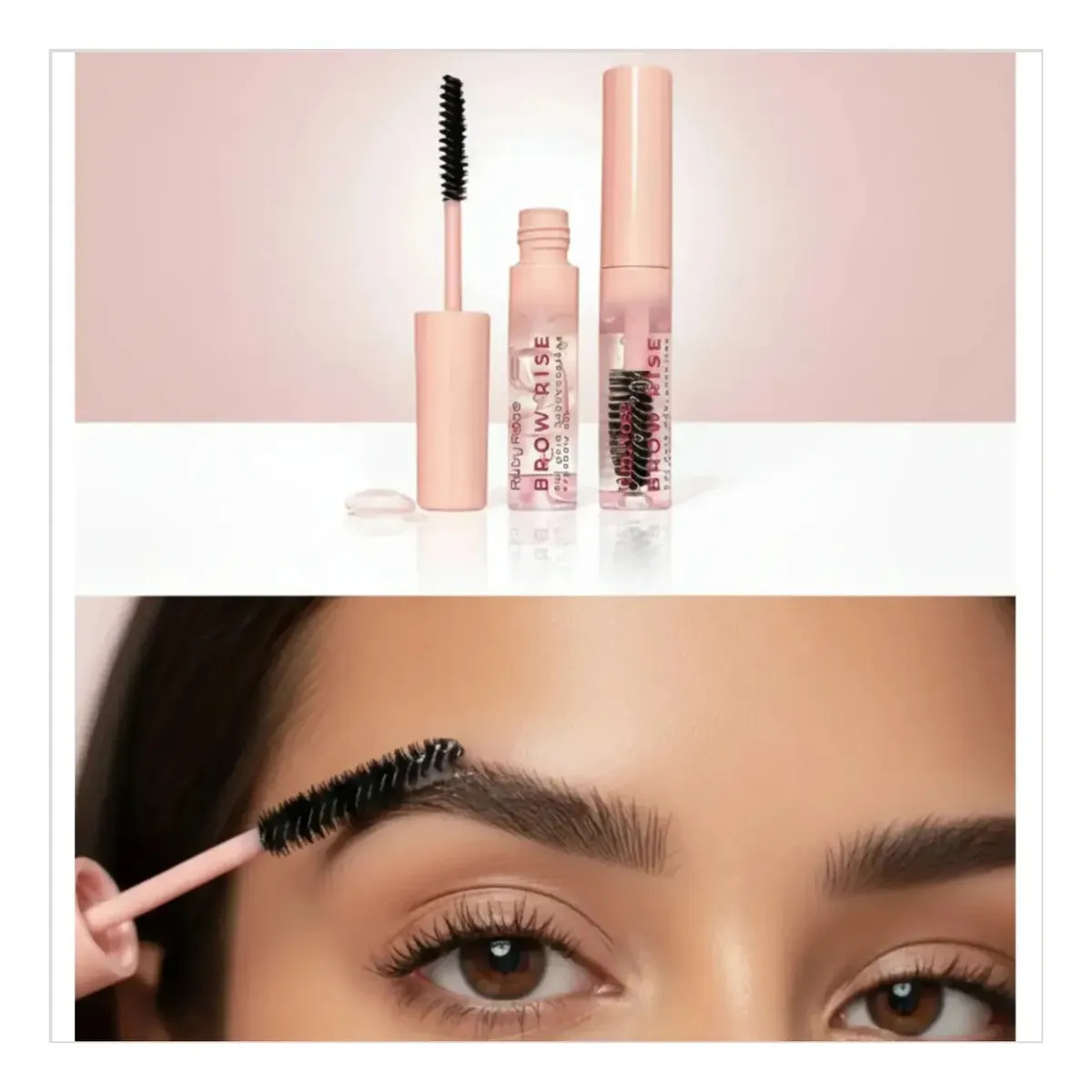Gel Fixador De Sobrancelhas Brow Mascara Rise Ruby Rose