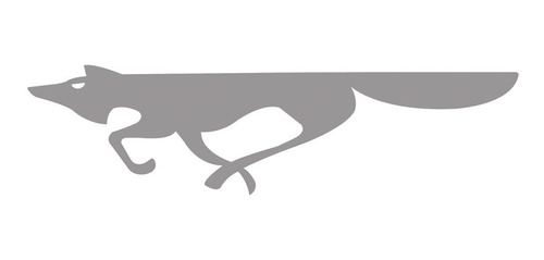 Calco Emblema Baul Vw Fox -zorro- Negro - I1809
