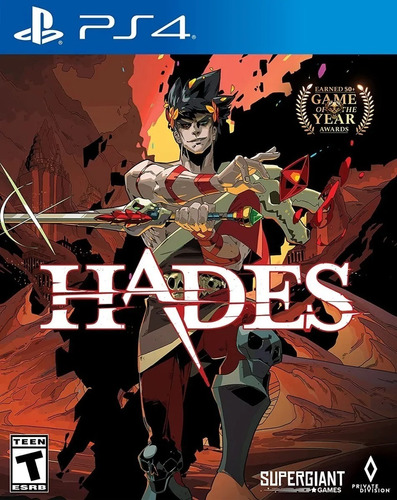 Hades Ps4 Fisico Nuevo Sellado En Stock!!