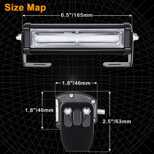 Wowtou - Luz Estroboscópica De Emergencia Modelo 316-1t2cob-