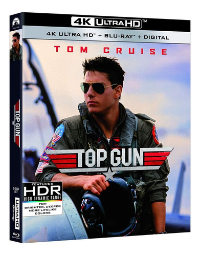 4k Ultra Hd + Blu-ray Top Gun / Reto A La Gloria