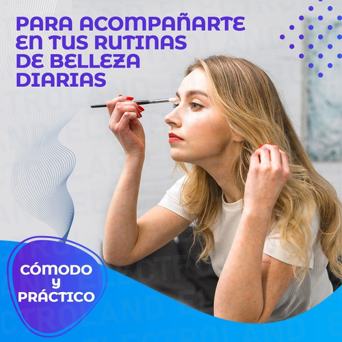 Imagen 6 de 10 de Organizador De Maquillaje Cosméticos Cajones Divisiones
