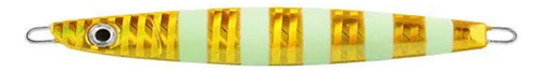 Isca Artificial Albatroz Jumping Jig Dragon 16cm 150g Cor Gold Glow