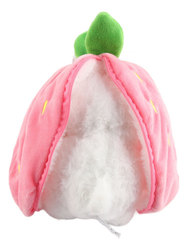 Conejo Peluche Fresa De Reversible/de Zanahoria De Bonito
