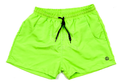 Short De Baño Hombre | Malla Lisa | Suspensor | 0993vf